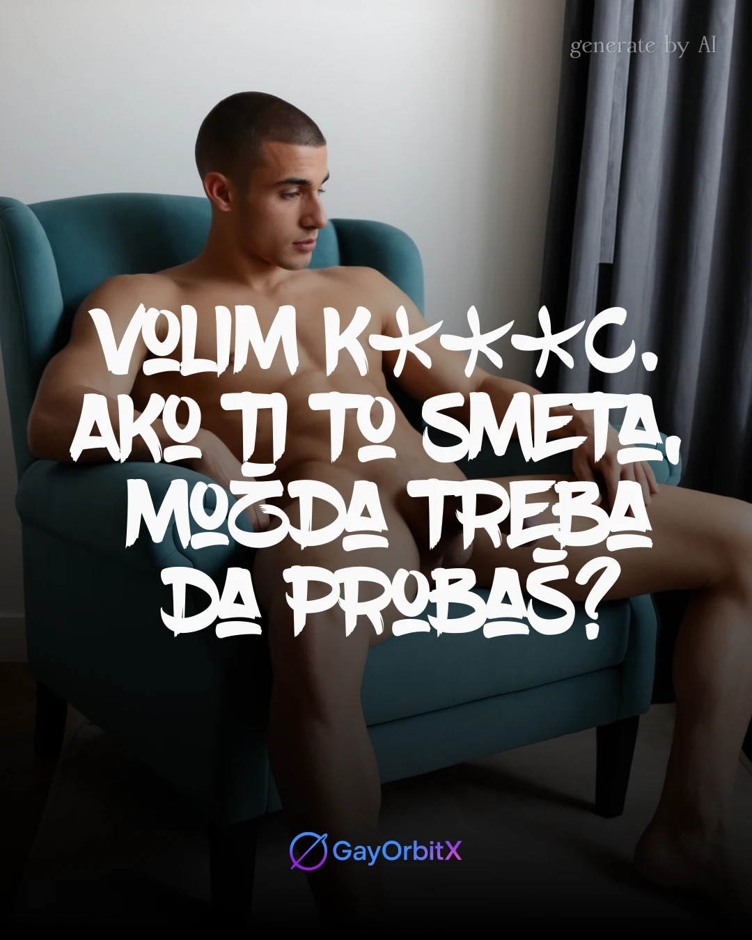 Volim k***c. Ako ti to smeta, možda treba da probaš?