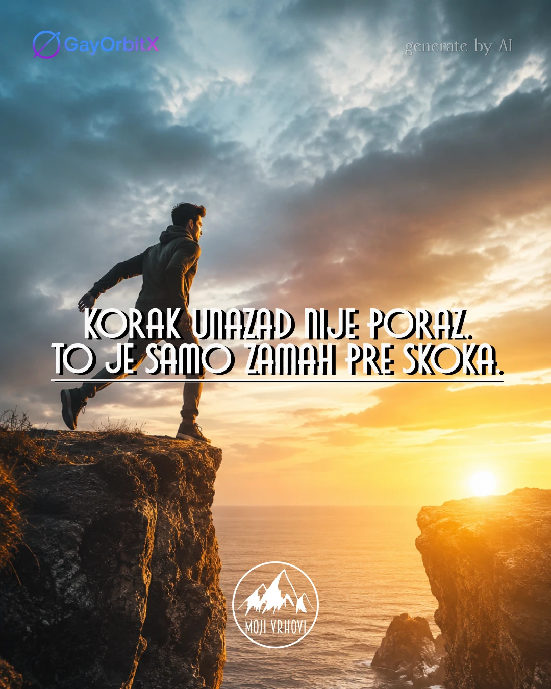 Korak unazad nije poraz. To je samo zamah pre skoka.